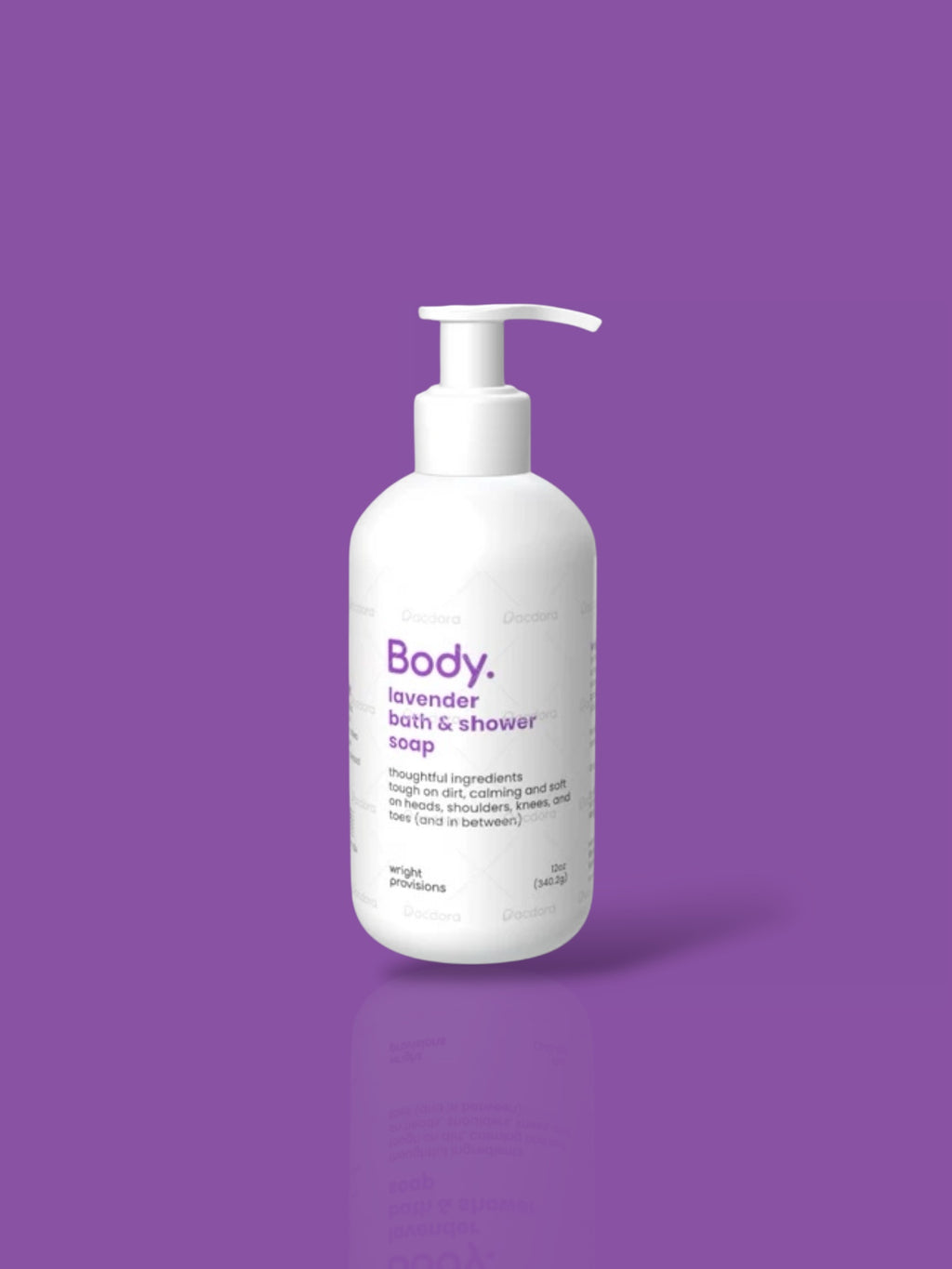 lavender bath & shower soap