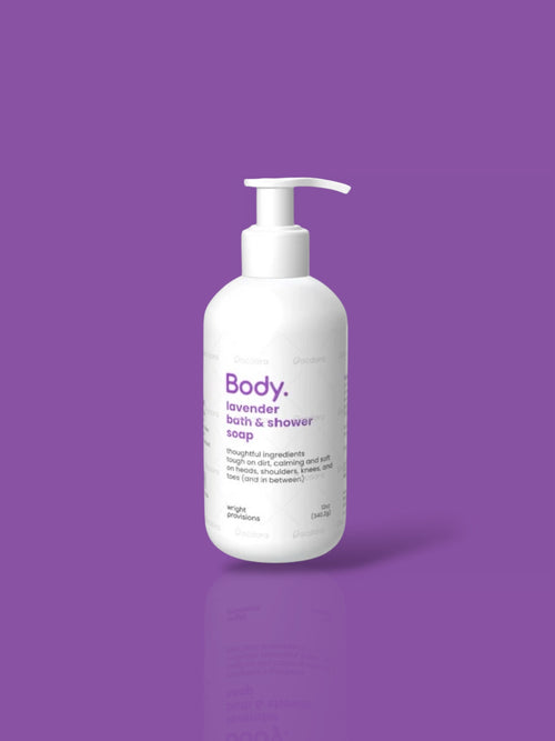 lavender bath & shower soap