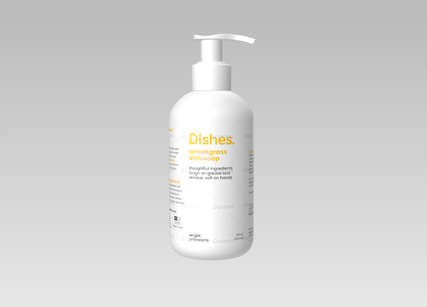 lemon dish soap