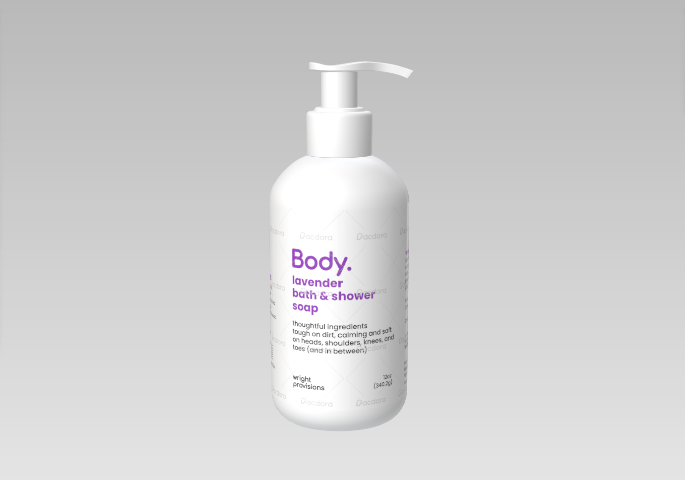 lavender bath & shower soap