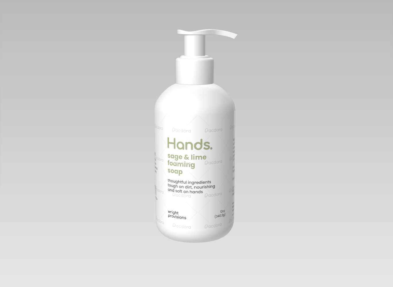 sage & lime foaming soap