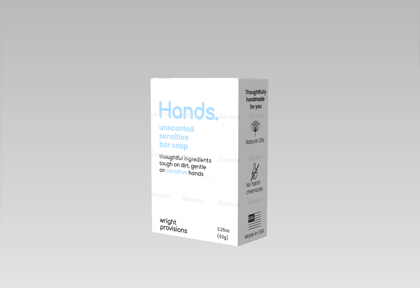 unscented sensitive bar soap