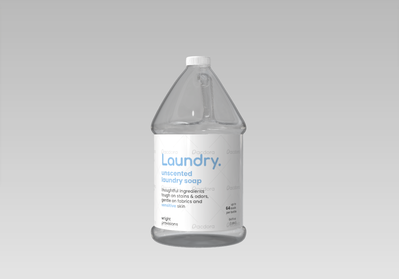 unscented laundry soap