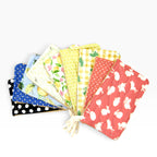 cotton and burlap handmade sponge
