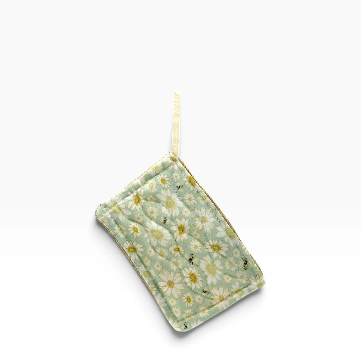 cotton and burlap handmade sponge