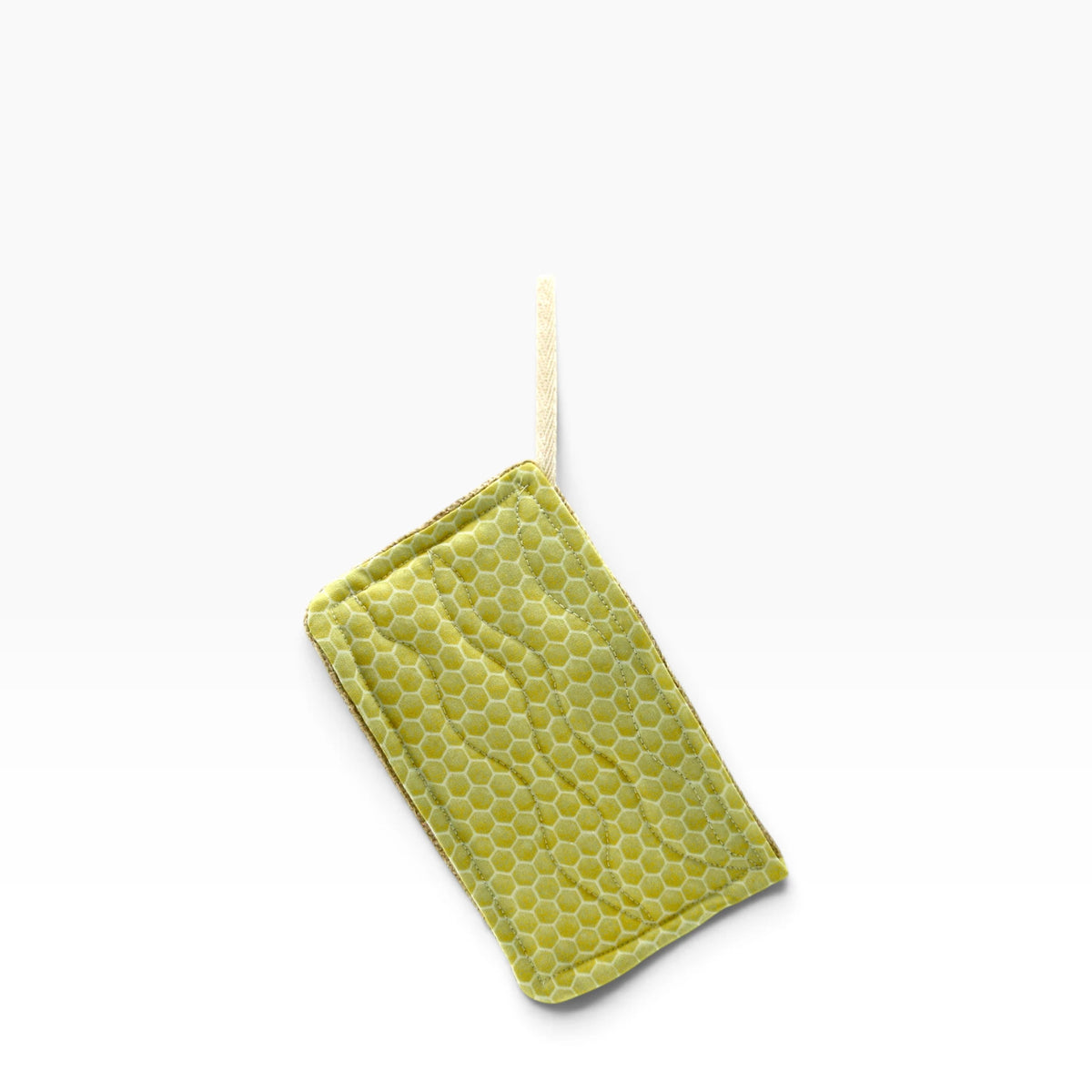 cotton and burlap handmade sponge