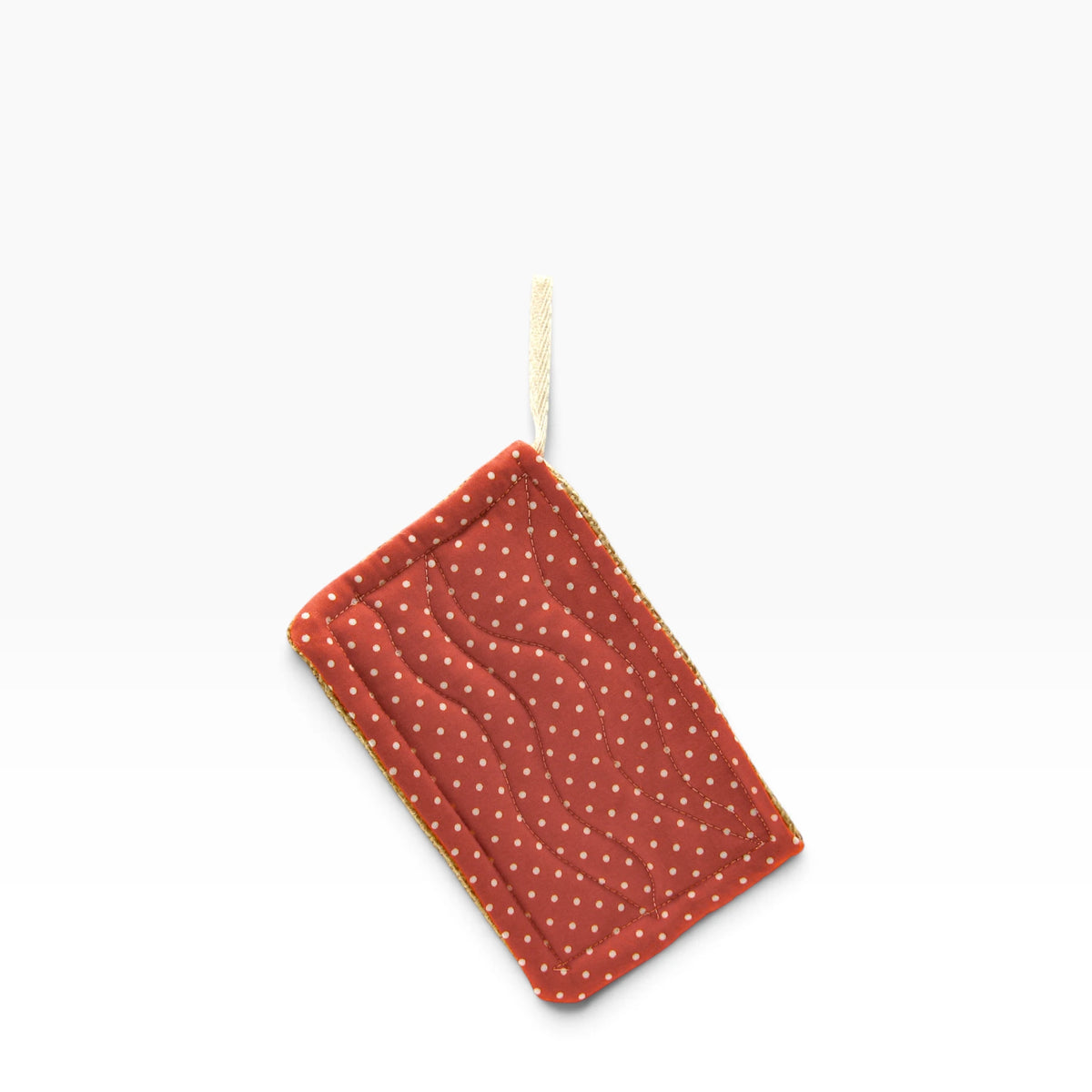 cotton and burlap handmade sponge