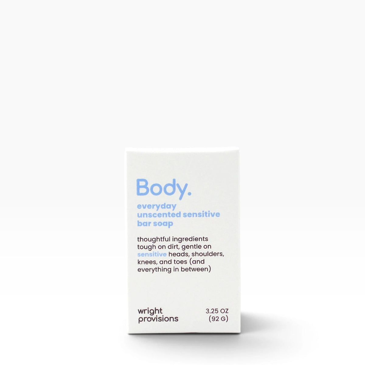 everyday unscented sensitive bar soap