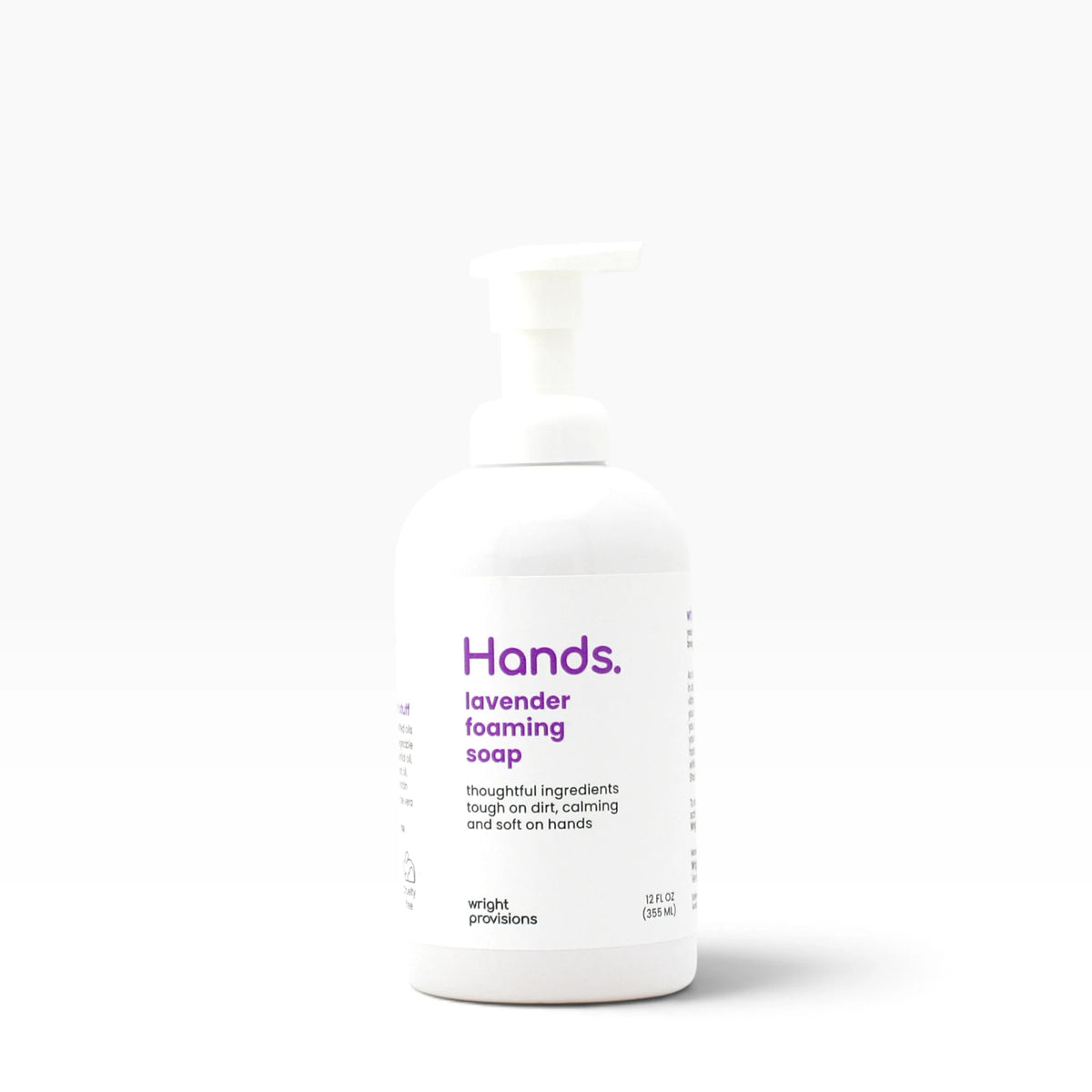 12 oz bottle of lavender foaming hand soap
