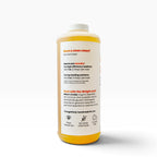 32 oz bottle of laundry soap sun kissed showing label of ingredients 